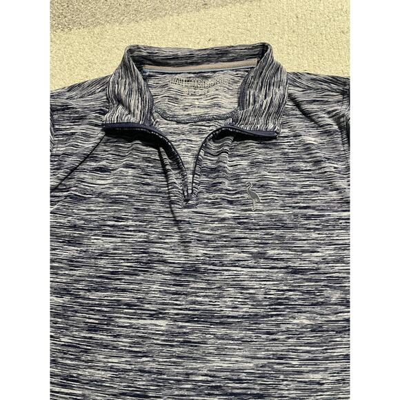 TailorByrd Sport Quarter Zip Mens Sz Large Long Sleeve Athletic Blue MSRP $90 - Picture 7 of 11